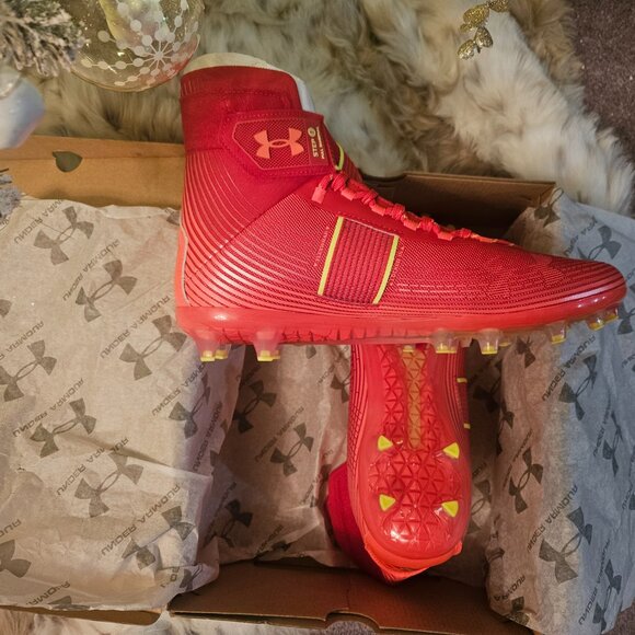 NIB Under Armour Men's Highlight Mc Football Shoe - Picture 9 of 13